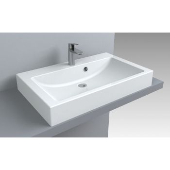 Умывальник Fancy Marble Nicole 750 мм. белый