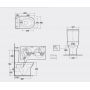 Унітаз компакт Rak Ceramics Resort RST17AWHA+RST10AWHA+RESC0004