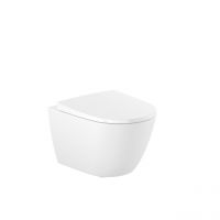 Унитаз подвесной Roca Ona A34H689000 с крышкой soft-close Rimless