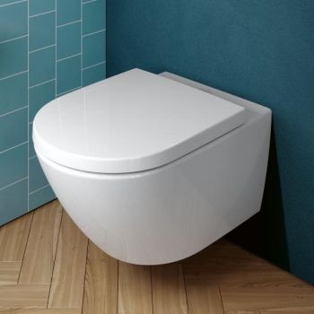 Унітаз підвісний Villeroy & Boch Subway 3.0 4670TS01 + кришка Soft Close