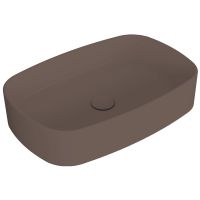 Simas FO04 Folio Раковина прямокутна накладна, Moka MATT