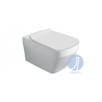 Унітаз підвісний Simas Baden Baden BB18/F87(85)/BB004 з кришкою soft-close