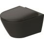 Унітаз підвісний Duravit D-Neo 2577098900 антрацит/антрацит мат