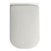 Kerasan 5191 01 Tribeca Кришка для унітазу SLIM quick-fix, soft-close, петлі хром, білий