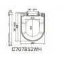 Am Pm Spirit C707852WH Сидіння для унітазу