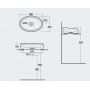 Раковина Rak Ceramics Cloud CLOCT6000504A 60 см.