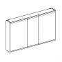 Geberit Option 500.207.00.1 Дзеркальна шафа 120 см.