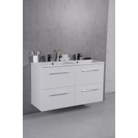 Тумба з раковиною Fancy Marble Cuba 1200 мм. біла