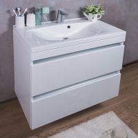Тумба з раковиною Fancy Marble Borneo 800 мм. біла