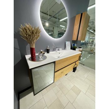 Тумба с раковиной Fancy Marble Meloria 1500 мм. белая