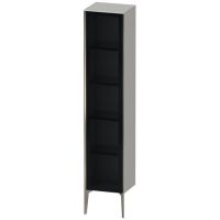 Пенал Duravit XViu 400x360x1770 мм, Black Matt/White Super Matt (XV1375RB284)