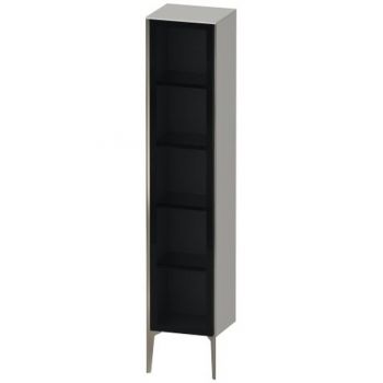 Пенал Duravit XViu 400x360x1770 мм, Black Matt/White Super Matt (XV1375RB284)