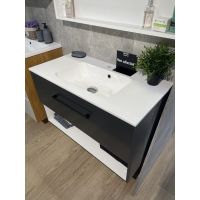 Тумба с раковиной Fancy Marble Mill 600 мм. белая