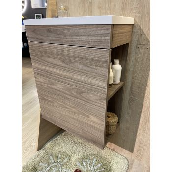 Тумба с раковиной Fancy Marble Samar 500 мм. Орех Барселона