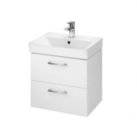 СЕТ мебельный B384 Cersanit LARA MILLE SLIM 50 белый (тумба + умывальник)