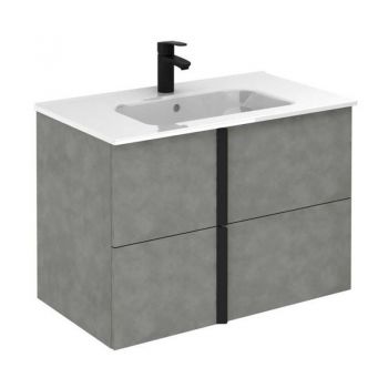 Тумба + раковина Royo Onix C0075458 80 см.