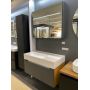 Шкафчик-зеркало Edge 950 Графит Fancy Marble