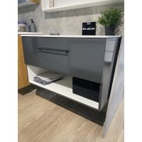 Тумба с раковиной Fancy Marble Mill 900 мм. белая