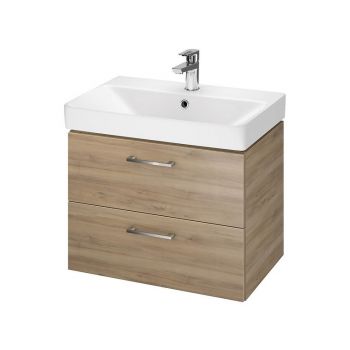 СЕТ мебельный B388 Cersanit Lara Mille SLIM 60 орех (тумба + умывальник)