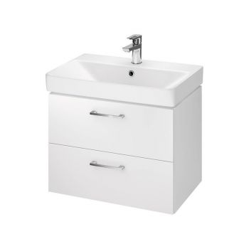СЕТ мебельный B387 Cersanit Lara Mille SLIM 60 белый (тумба + умывальник)