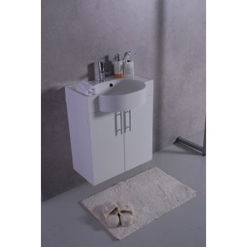 Тумба с раковиной Fancy Marble Ibiza 612 мм. белая