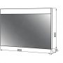 Дзеркало Valencia Z-80 LED Юввіс 500501