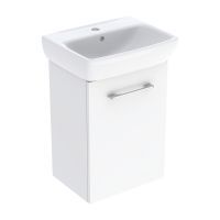 Тумба + раковина Geberit Selnova Square 502.746.00.1 45 см.