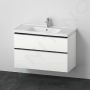 Тумба + раковина Duravit D-Neo DE012201818 100 см. Білий мат