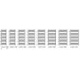Рушникосушка Terma Fiona One 1140х430 мм. WWFIE114043K9M5E1P