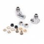Набо вентелей для полотенцесушителя Terma Set Of Valves левый, хром WRZRC31-CR