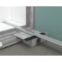 Верхняя часть слива для душа Hansgrohe RainDrain Flex для канала 80 см, Matt White (56044700)