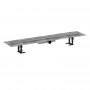 Душовий канал Hansgrohe RainDrain Compact Flat 80см, Brushed Stainless Steel (56166800)