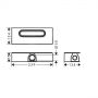 Hansgrohe Ubox 01001180 Прихована частина трапу