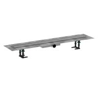 Душовий канал Hansgrohe RainDrain Compact Flat 90см, Brushed Stainless Steel (56168800)