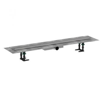 Душовий канал Hansgrohe RainDrain Compact Flat 90см, Brushed Stainless Steel (56168800)