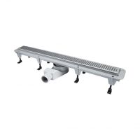 Душовий канал Waterway Stream 850 мм сірий із решіткою Square (WSB900001G13)