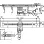Душовий канал Viega Advantix Vario 704360 (300-1200 мм.)