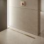 Профіль дренажний TECE Drainprofile, 800 мм, нерж. сталь, Brushed Red Gold (670803)