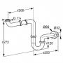 Сифон для раковини Kludi 1025505-00 E2