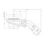 Сифон для піддона Radaway Uniflex PB50T