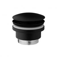 Донний клапан Paffoni Light, чорний матовий (ZSCA050NO)