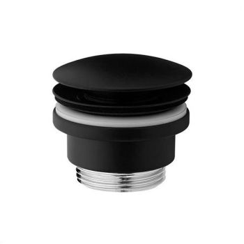 Донний клапан Paffoni Light, чорний матовий (ZSCA050NO)