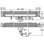 Душовий канал Viega Advantix Vario 736736 (300-1200 мм.)
