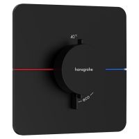 Термостат прихованого монтажу Hansgrohe ShowerSelect Comfort Q HighFlow, Matt Black (15588670)