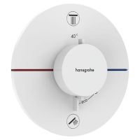 Термостат прихованого монтажу Hansgrohe ShowerSelect Comfort S на 1 функцію, Matt White (15553700)