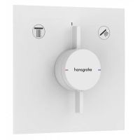 Змішувач прихованого монтажу Hansgrohe DuoTurn E на 2 функції, Matt White (75417700)