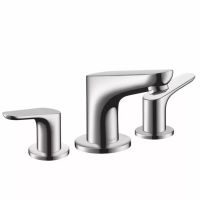 Змішувач для умивальника Hansgrohe Focus E 100 на 3 отвори, хром (31937000)