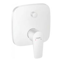 Змішувач для ванни / душа Hansgrohe Talis E прихованого монтажу, білий матовий (71745700)