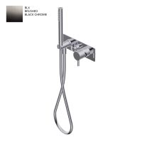 Смеситель для ванны/душа Ritmonio Diametro35 S, встроенный, однорычажный, Brushed Black Chrome (PR52GG102BLX)