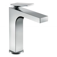 Смеситель для умывальника AXOR Citterio 160 Lever со сливным гарнитуром pop-up, хром (39023000)
